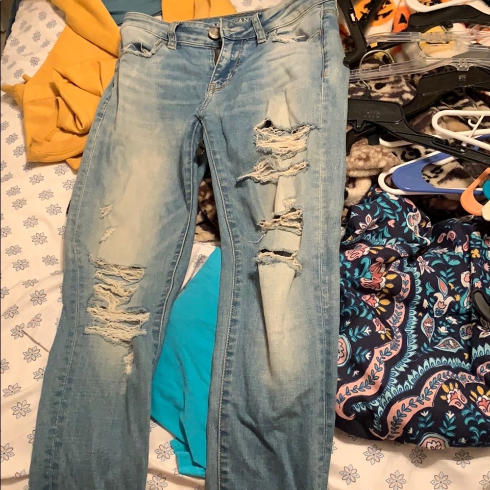 AE ripped jeans